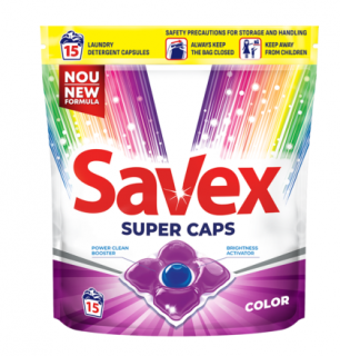 Detergent capsule Super Caps Color, 15 Capsule