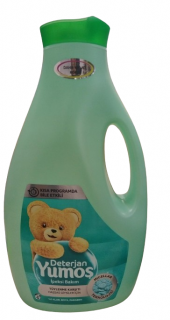 Detergent  de rufe concentrat, Yumos, 2.52 L, 42 spalari, pentru tesaturi delicate, parfum Fresh