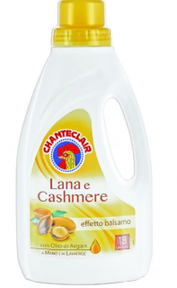 Detergent de rufe lichid Chante Clair Lana si Casmir, formula concentrata, cu ulei de argan
