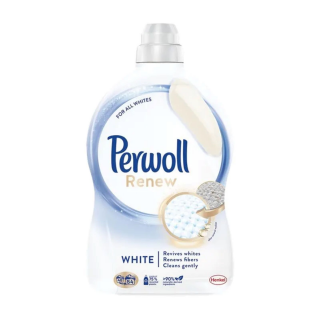 Detergent de rufe lichid Perwoll Renew White, 54 spalari, 2,97 l