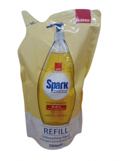 Detergent de vase Sano Spark Lamaie - Rezerva 700 ml