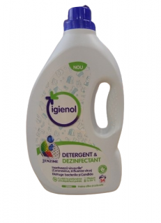Detergent  dezinfectant de rufe Igienol Spring, 2.7 l, 54 spalari