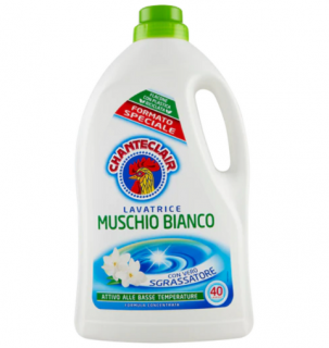 Detergent lichid Chanteclair Muschio Bianco 1800 ml 40 spalari