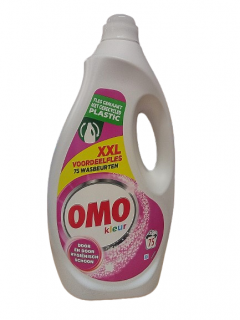 Detergent Lichid Omo Kleur, 3.75 l, 75 spalari