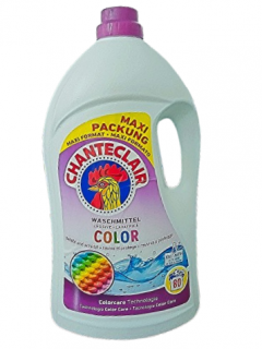 Detergent lichid pentru rufe colorate Chanteclair, 80 spalari,3600 ml