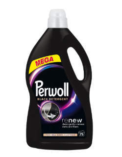 Detergent lichid pentru rufe Perwoll Renew Black, 75 spalari, 3750 ml