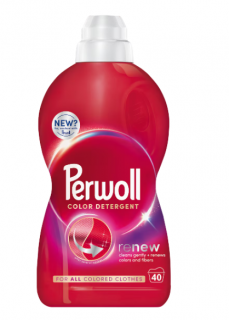 Detergent lichid pentru rufe Perwoll Renew Color, 40 spalari,2000 ml