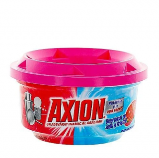 Detergent pasta pentru vase Axion, bicarbonat de sodiu si grapefruit, 225 g