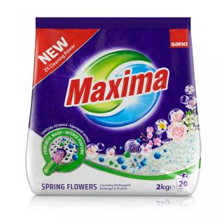 Detergent pudra Sano Maxima Spring Flowers 2kg
