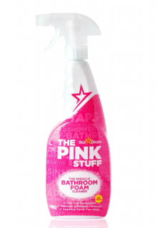 Detergent spuma de curatare pentru bai si toaleta,The Pink Stuff 750 ml