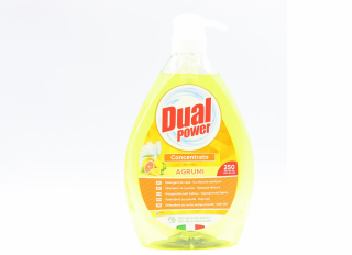 Detergent vase lichid citrice, Dual Power 1l