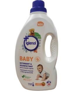 Dezinfectant si detergent igienol cu lapte de migdale,1.8 l ,36 spalari