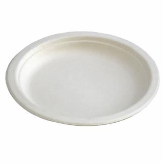 Farfurii plate biodegradabile 22.5 cm, 20 buc set