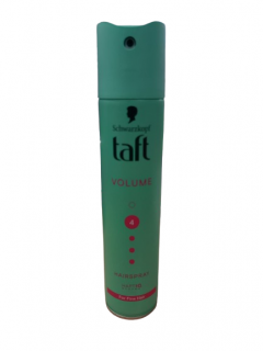 Fixativ Taft Volume Ultra Strong, nivel fixare 4, formula vegana, 250 ml