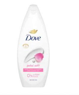 Gel de dus Dove Essential Care Petal Soft, 450ml