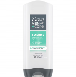 Gel de dus Dove Men+Care Sensitive, 400 ml