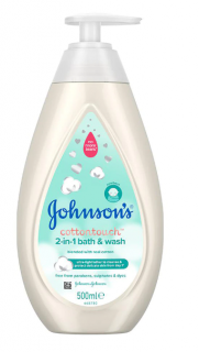 Gel de dus Johnson s Baby Cotton Touch, 500 ml