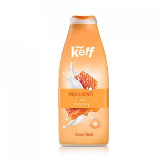 Gel de dus Keff cu Lapte  Miere 500ml