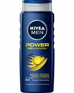 Gel de dus Nivea Power Refresh, 500 ml