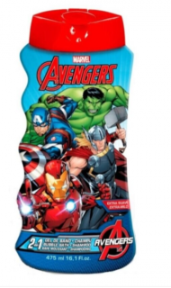 Gel de dus si sampon 2 in 1, Avengers,475 ml