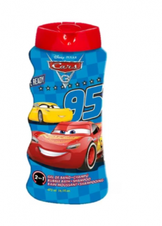 Gel de dus si sampon 2 in 1, Cars,475 ml