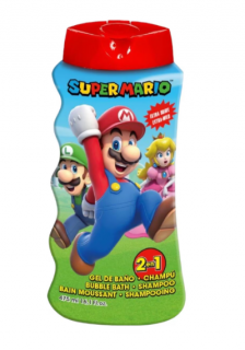 Gel de dus si sampon 2 in 1, Super Mario,475 ml
