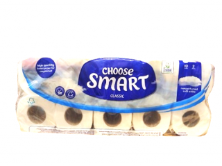 Hartie igienica Choose Smart Classic 2 straturi  10 role