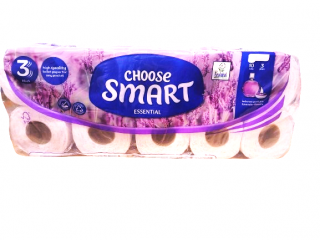 Hartie igienica Choose Smart Essential 3 straturi  10 role