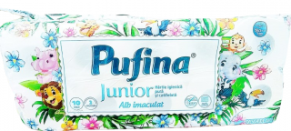 Hartie igienica Pufina Junior, 10 role
