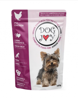 Hrana Umeda Caini DOG JOY Junior Pui in Sos,100g