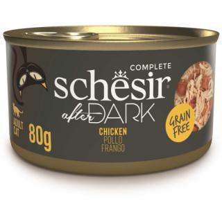 Hrana umeda pentru pisici Schesir After Dark Conserva, supa cu Pui 80 gr
