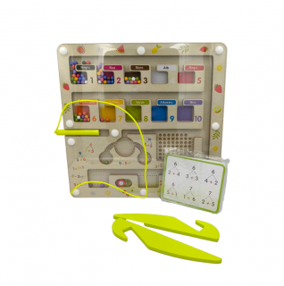 Joc educativ magnetic pentru copii, Labirint magnetic