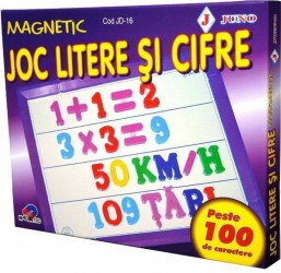 Joc Litere si Cifre Magnetic  JD-16