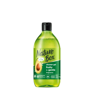 Nature Box Shower Gel fruity  gentle with avocado oil, 385 mL