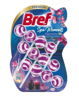 Odorizant toaleta Bref Spa Moments Harmony, 3x50 g
