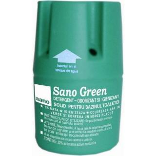 Odorizant wc bazin Sano Green 150g