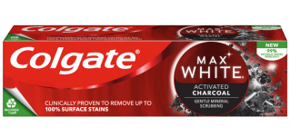 Pasta de dinti cu carbune, Colgate Max White, 75ml