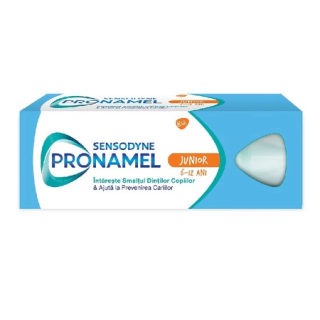 Pasta de dinti Sensodyne Junior 6-12 ani Pronamel, 50 ml