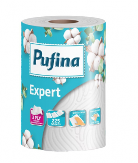 Prosop de Bucatarie, Pufina Expert, 3 Straturi,50 m