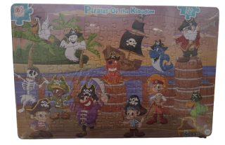 Puzzel educational Piratii Regatului.
