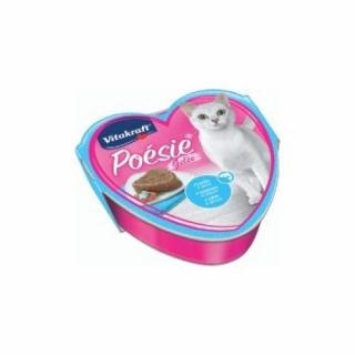 Recompensa pentru pisici Vitakraft Poesie cu Somon si Spanac 85 g