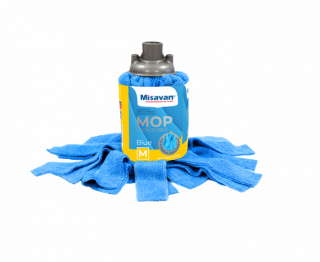 Rezerva mop Misavan, microfibra M, albastru
