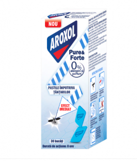 Rezerva pastile impotriva tantarilor Aroxol PureForte, 30 buc