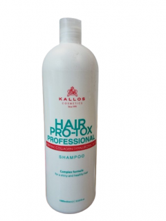 Sampon de par Pro-Tox, Keratin, Collagen si acid hialuronic , 1 l