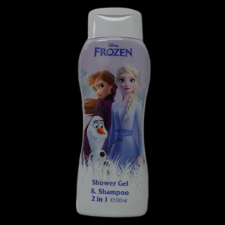 Sampon si gel de dus 2 in 1 Frozen, 500 ml