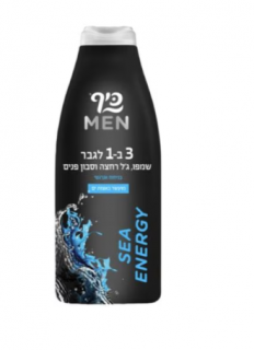 Sampon si gel de dus, Keff Men 3 in 1 Sea Energy 700ml