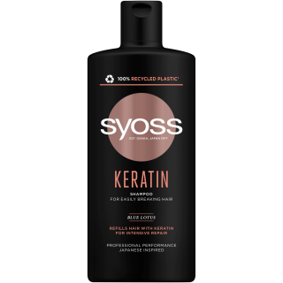 Sampon Syoss Keratin Hair Perfection pentru par uscat, 440 ml