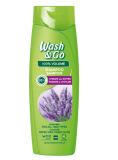 Sampon WashGo pentru toate tipurile de par cu extract de levantica,180 ml