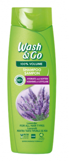 Sampon WashGo pentru toate tipurile de par cu extract de levantica,360 ml