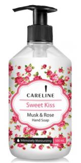 Sapun lichid cu parfum Mosc  Trandafiri Careline Sweet Kiss 500 ml